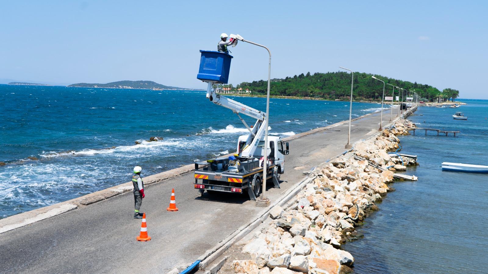 Sokak lambası için çalışma yapılması